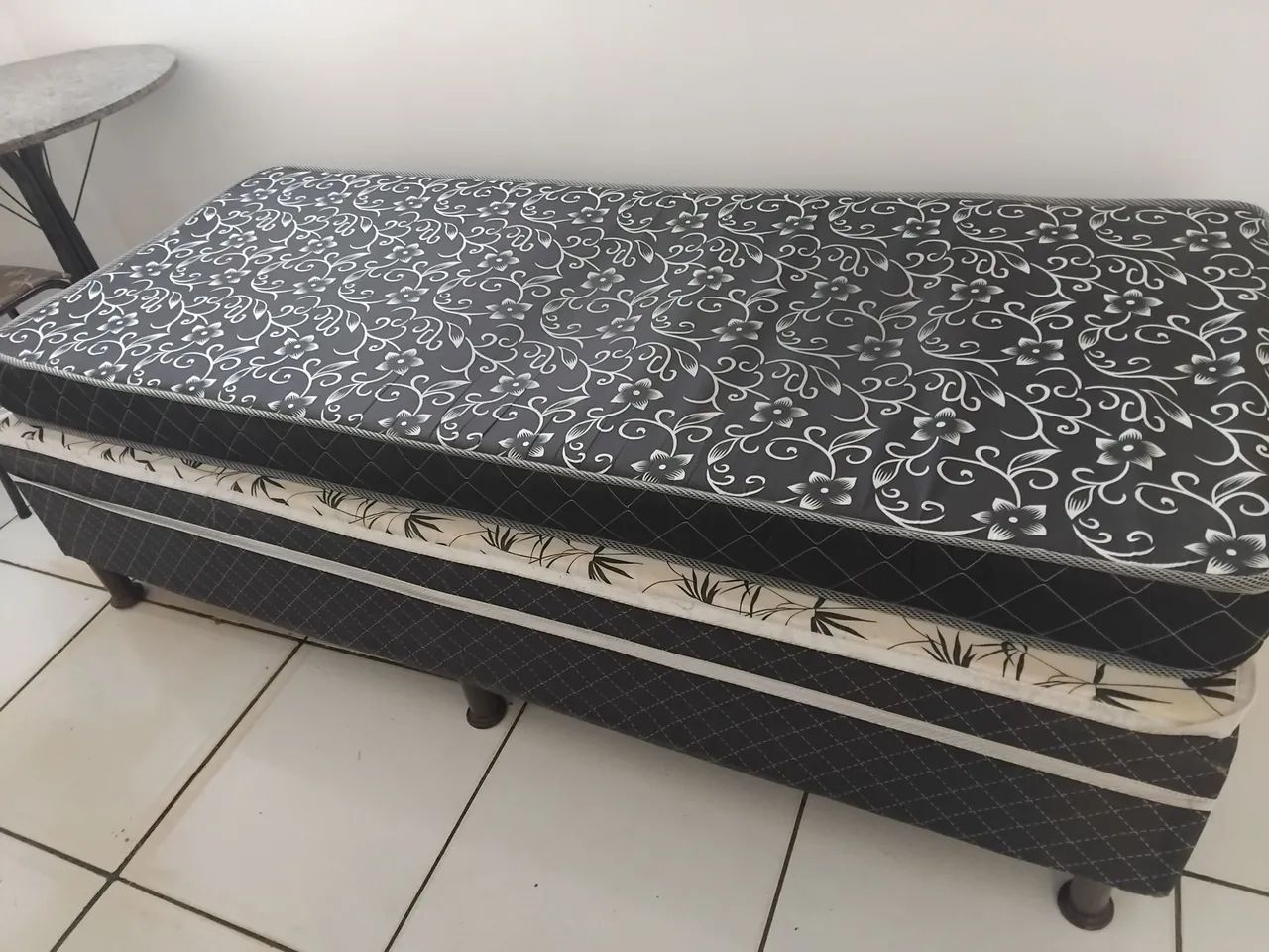 Base de cama box mais colchão solteiro  - Foto 4