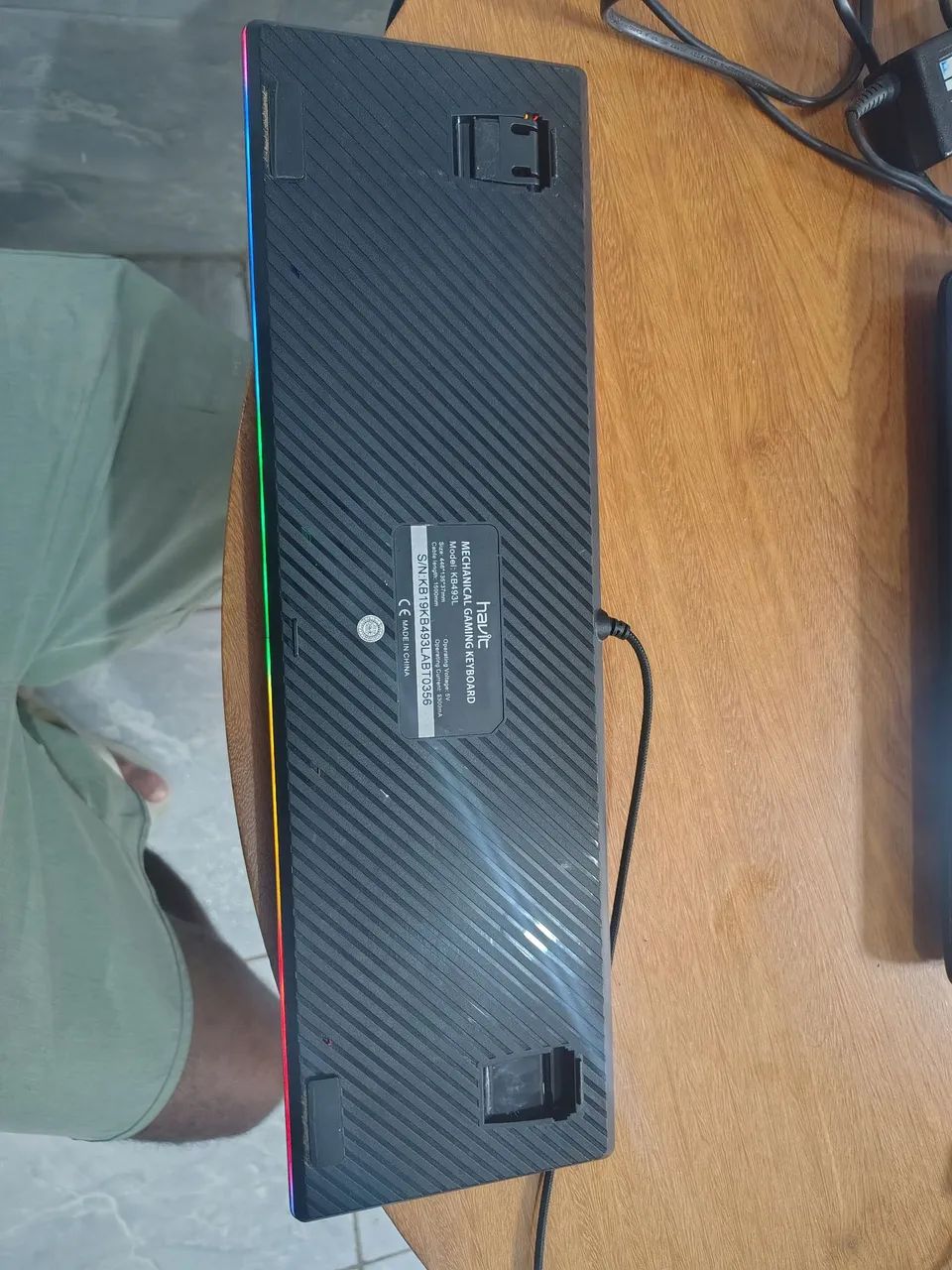 Teclado mecânico gamer funcionando perfeitamente  - Foto 4