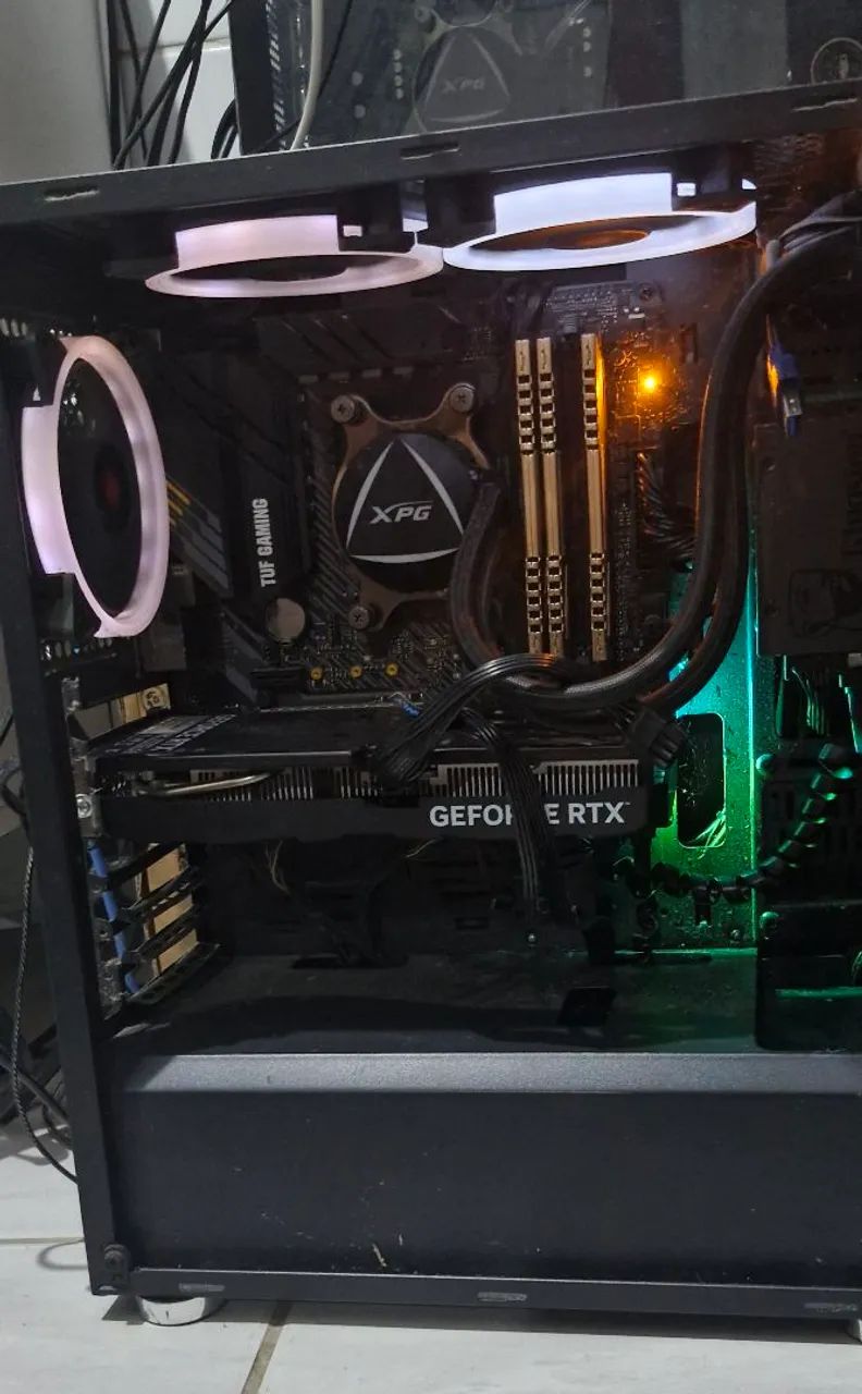 PC completo ryzen 9 5900x+rtx4060+monitor e perifericos