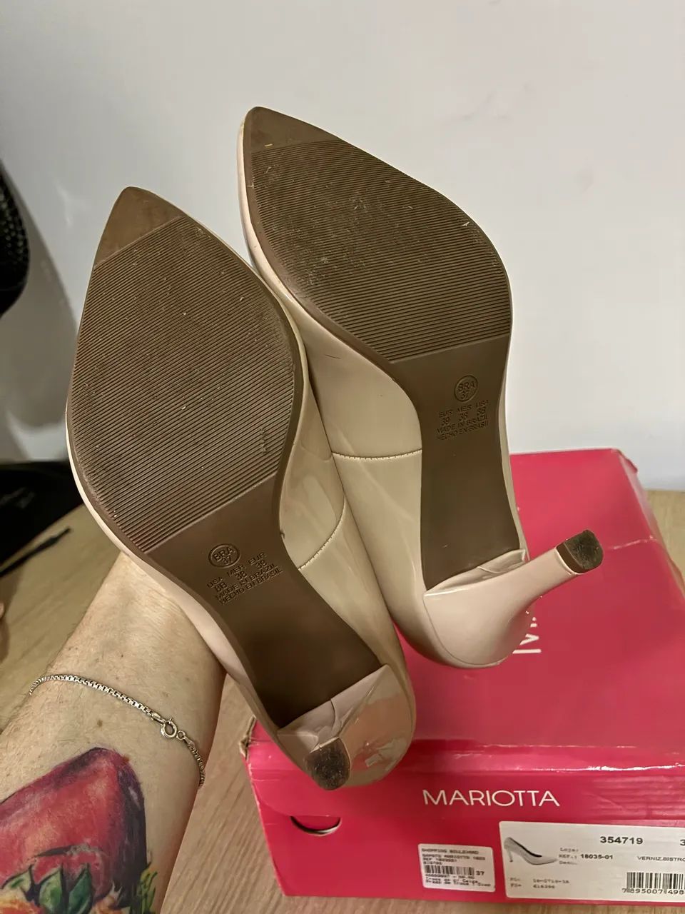 Scarpin sapato nude - Foto 2