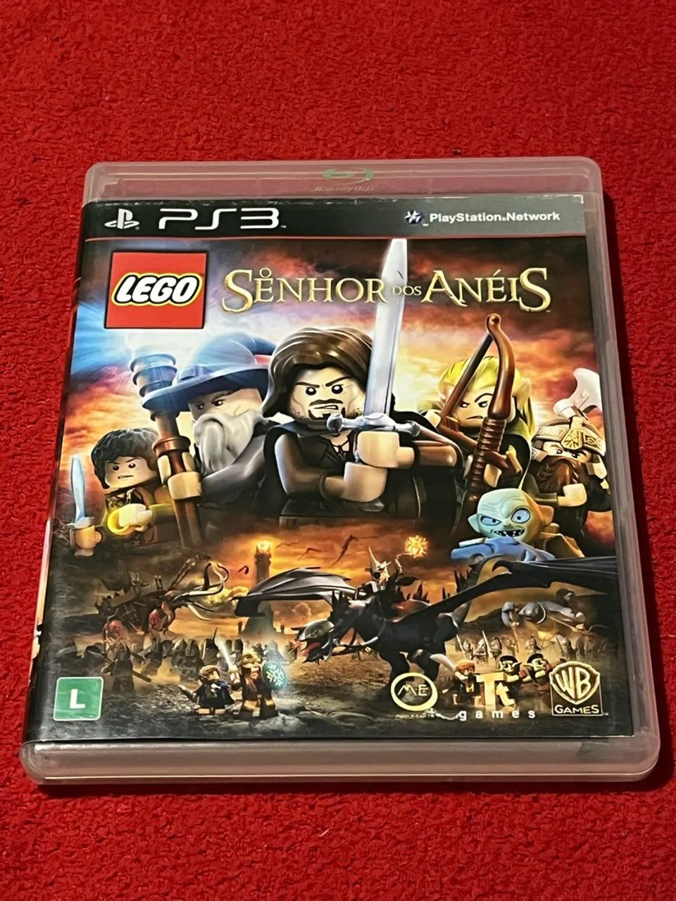 PS3 - Lego Senhor dos Anéis - Jogos de Vídeo Game - Lomba do