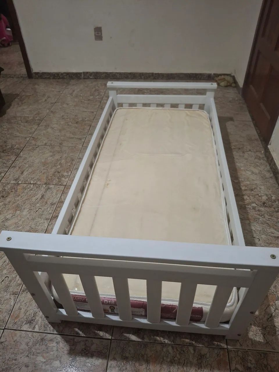 cama infantil/ colchão  - Foto 4