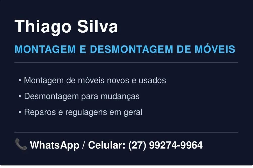 Montador de móveis 