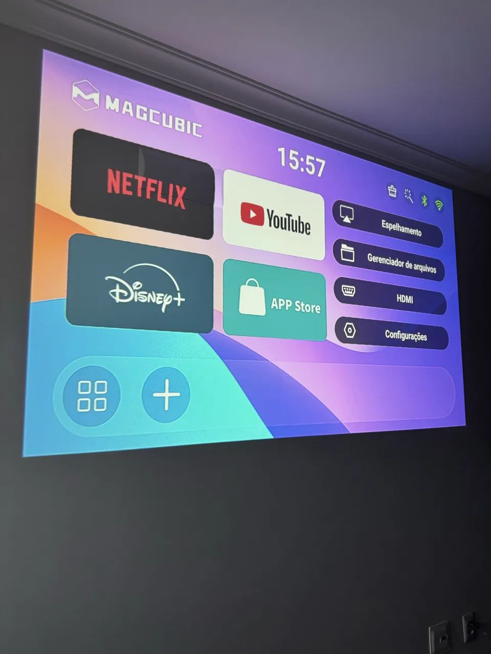 Projetor magicubic 1080p Full HD - Foto 4