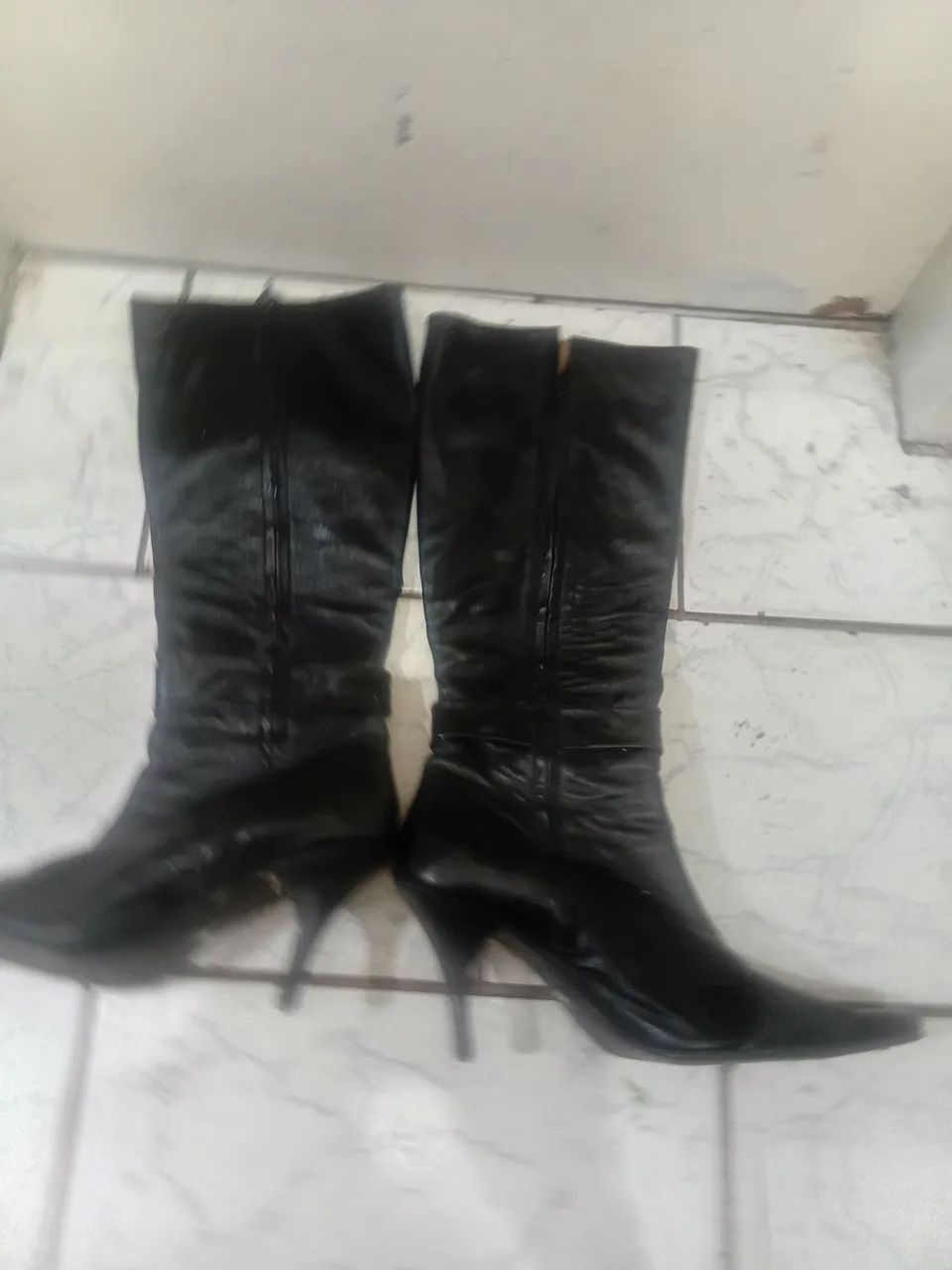 Bota de couro Cano Alto - Foto 3
