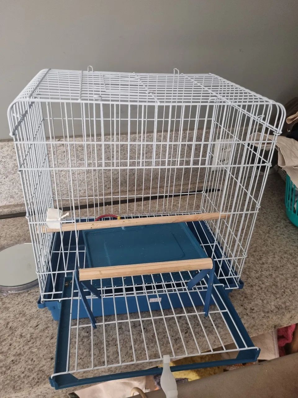 Gaiola para pássaros com playground externo - Foto 2