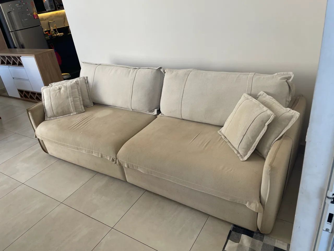 Sofá de linho alto padrão  - Foto 2