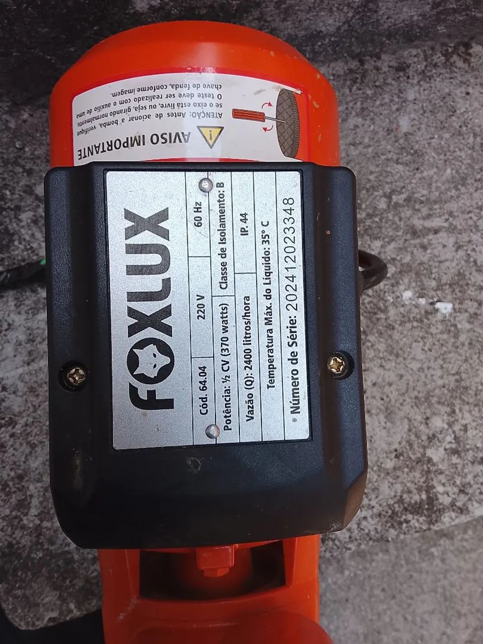 Bomba Periférica 1/2 Foxlux 220v