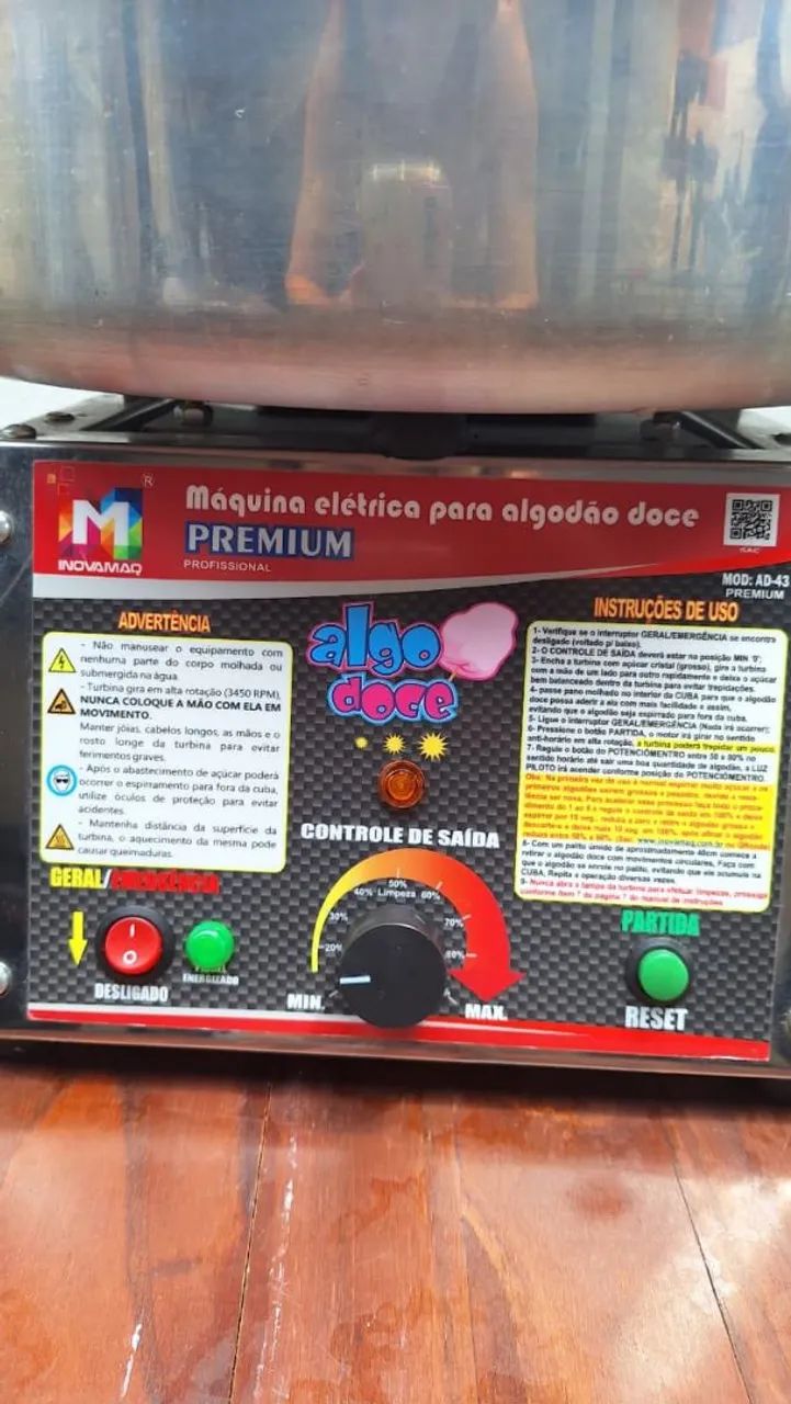 Máquina de Algodão Doce - Foto 2