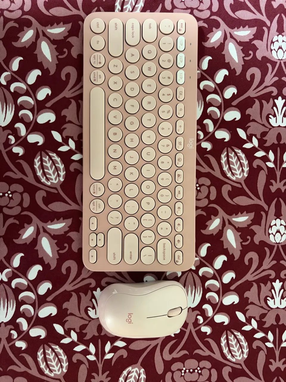 Kit Logitech K380s + M240 Rosa | Teclado + Mouse
