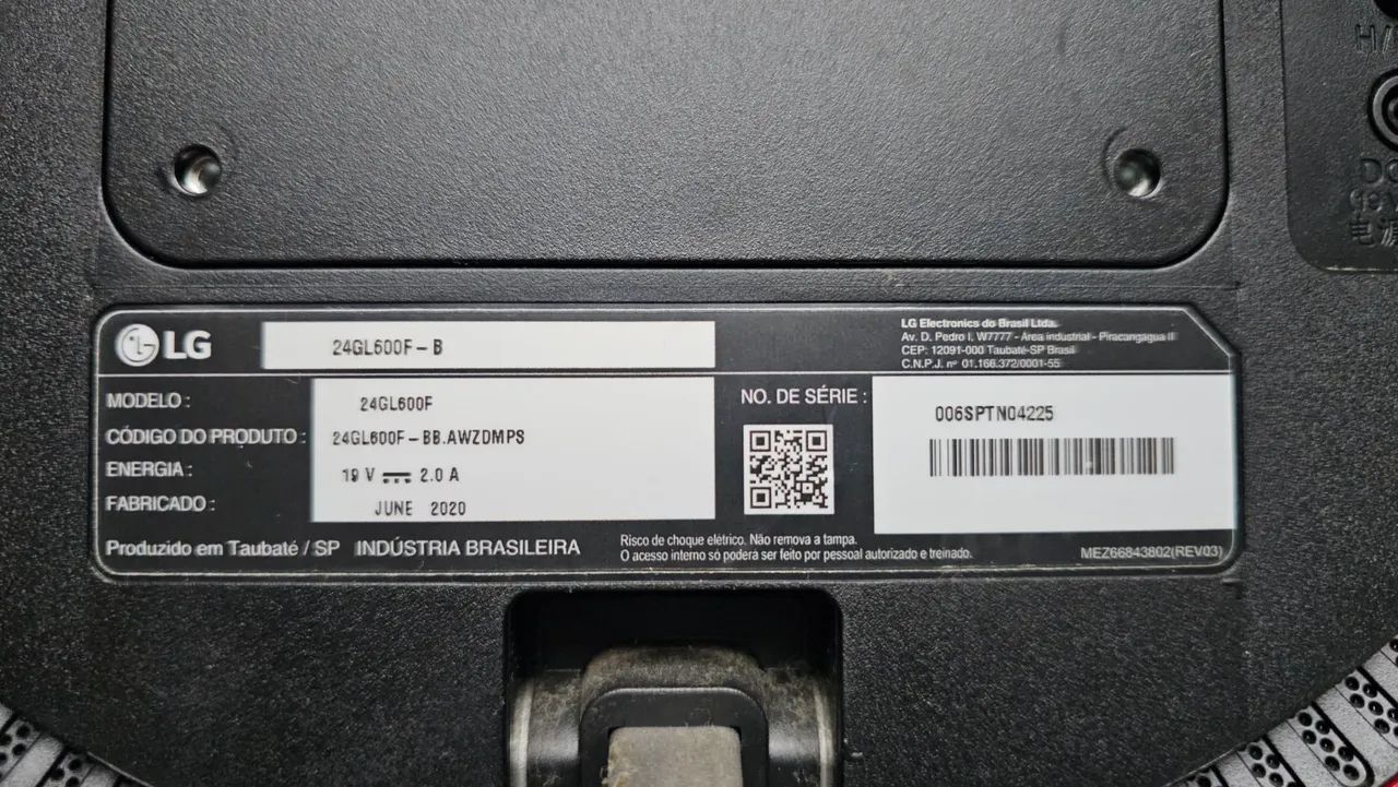 Monitor LG 144hz sem defeitos - Foto 3