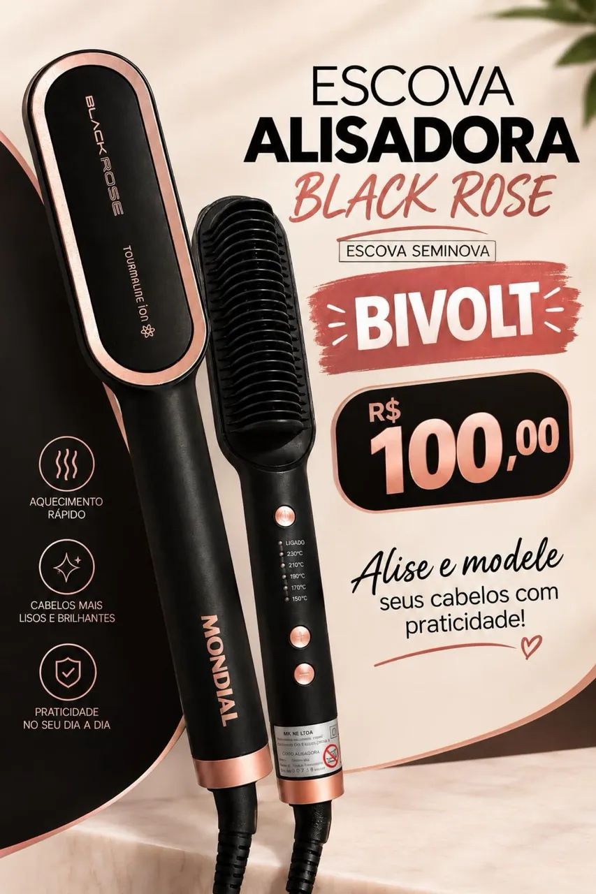 Escova modeladora 