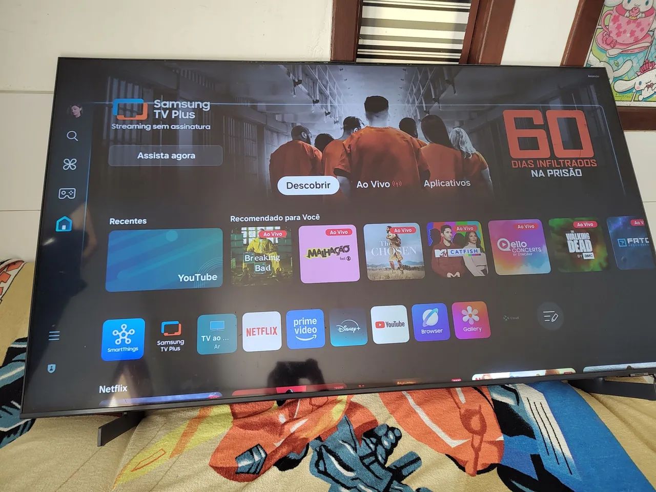 Tv smart 65" Alexa 4K 5G Samsung IA - Foto 5