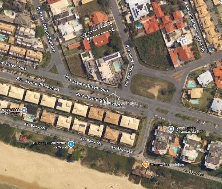 Terreno meio lote 150 mt da Praia Camboinhas
