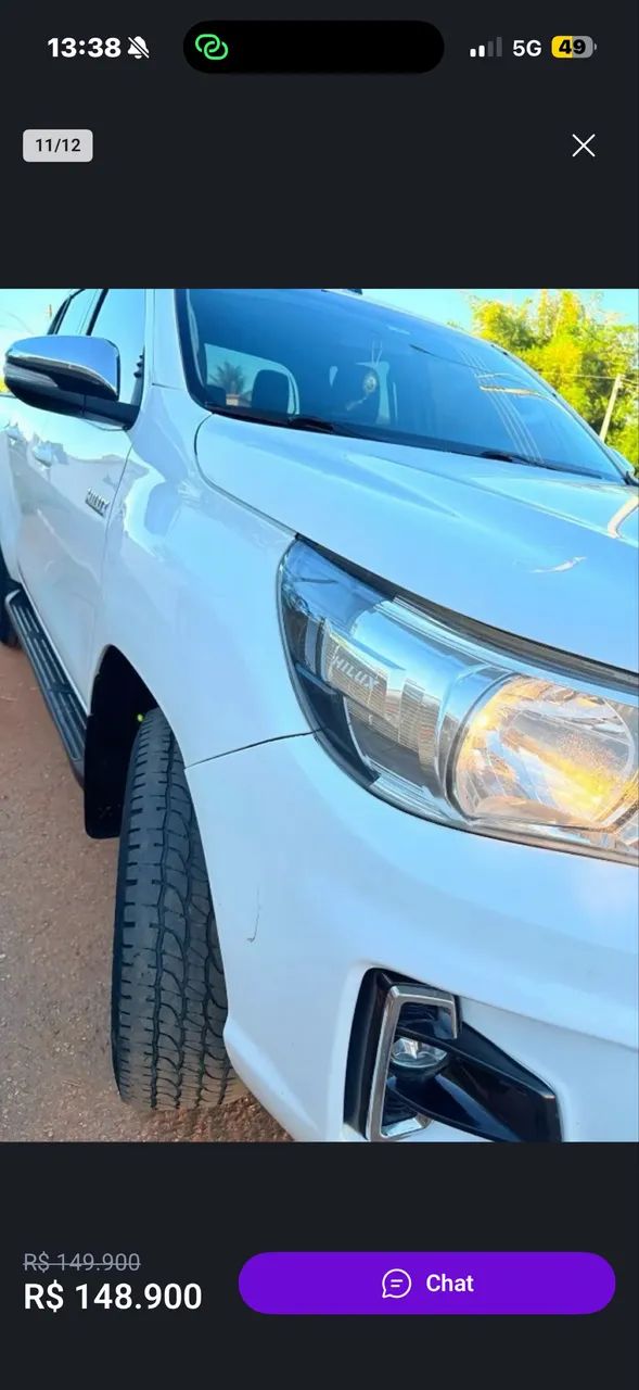 Toyota Hilux Hilux CD SRV 4x4 2.7 Flex 16V Aut. 2017
