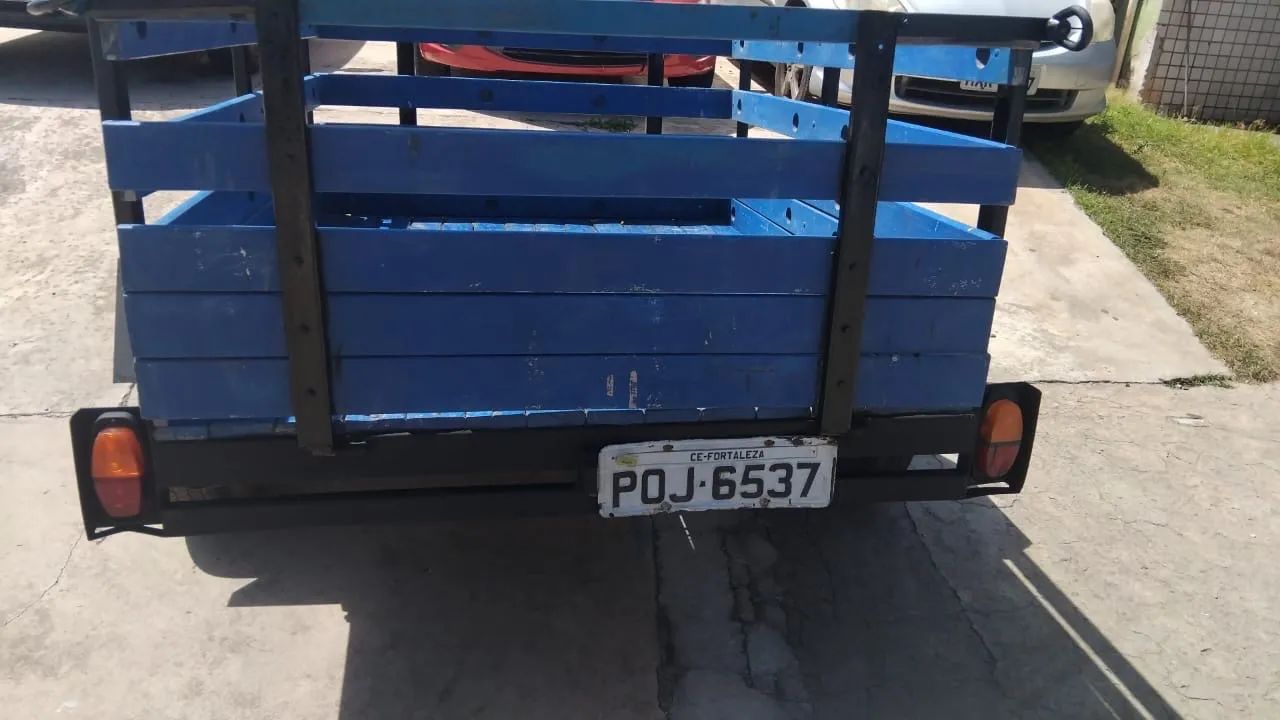 Reboque carrocinha de madeira  - Foto 5