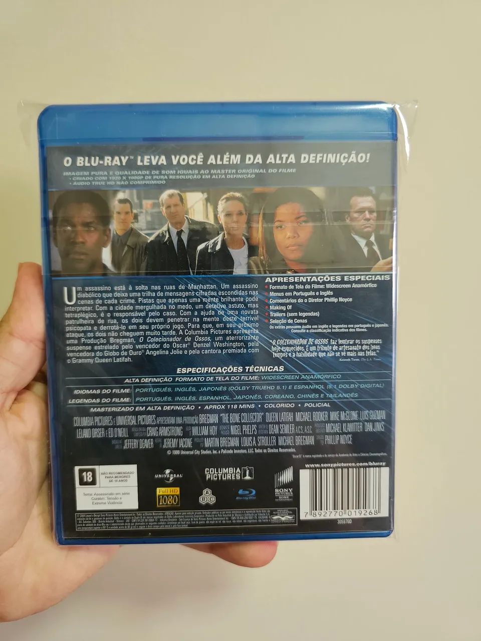 O Colecionador de Ossos (Blu-ray) Raro - Foto 2