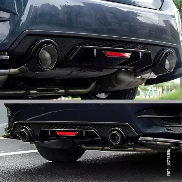 Spoiler Difusor Traseiro Honda Civic G10 Bilateral  - Foto 2