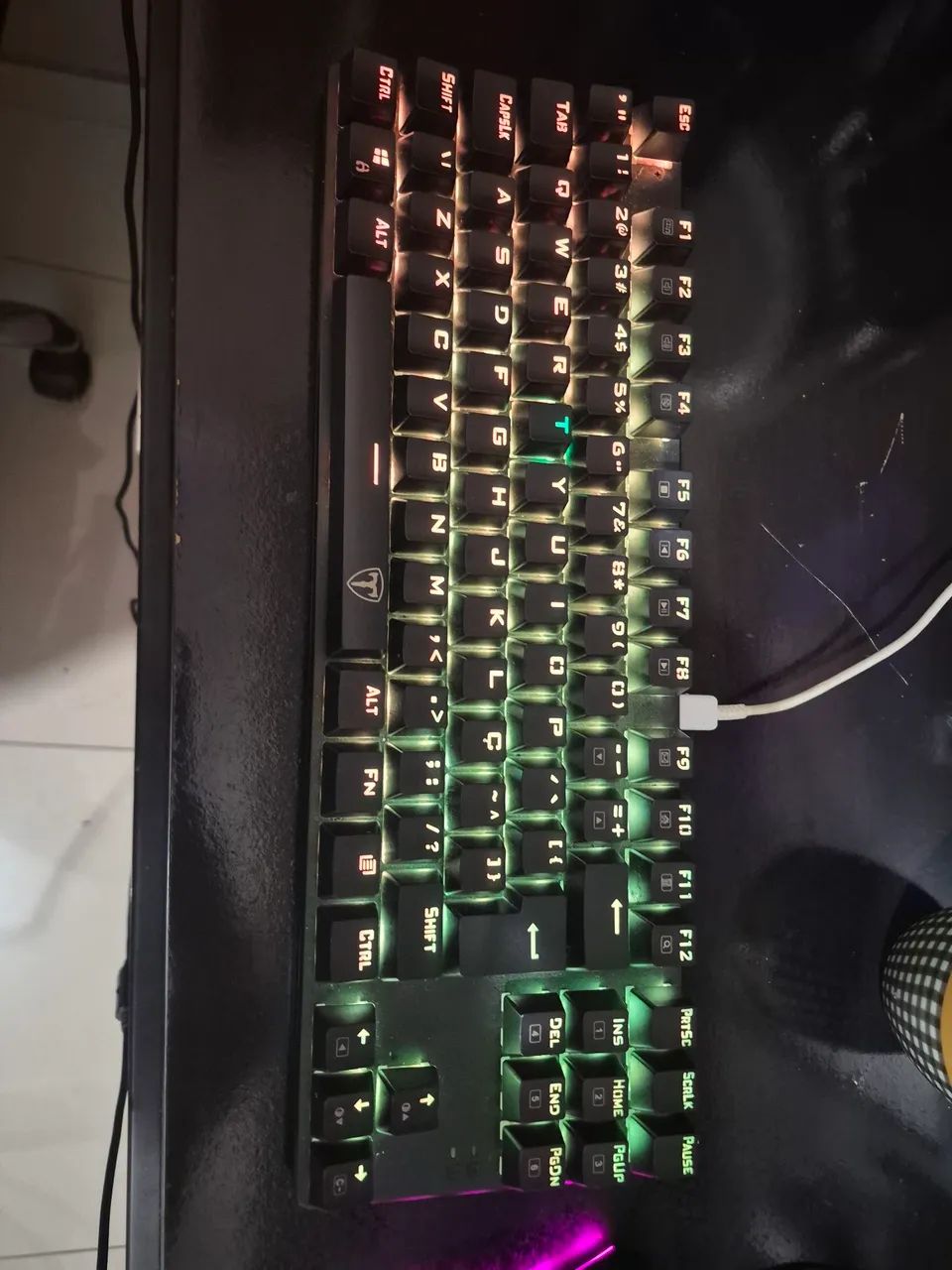 Teclado TDagger + Headset havit 