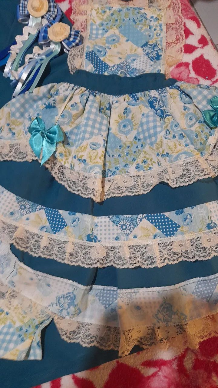 Conjunto completo festa junina jecas - Foto 3