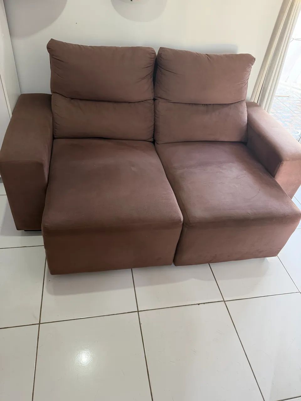 3-Seater Reclining and Retractable Sofa477337976339834885