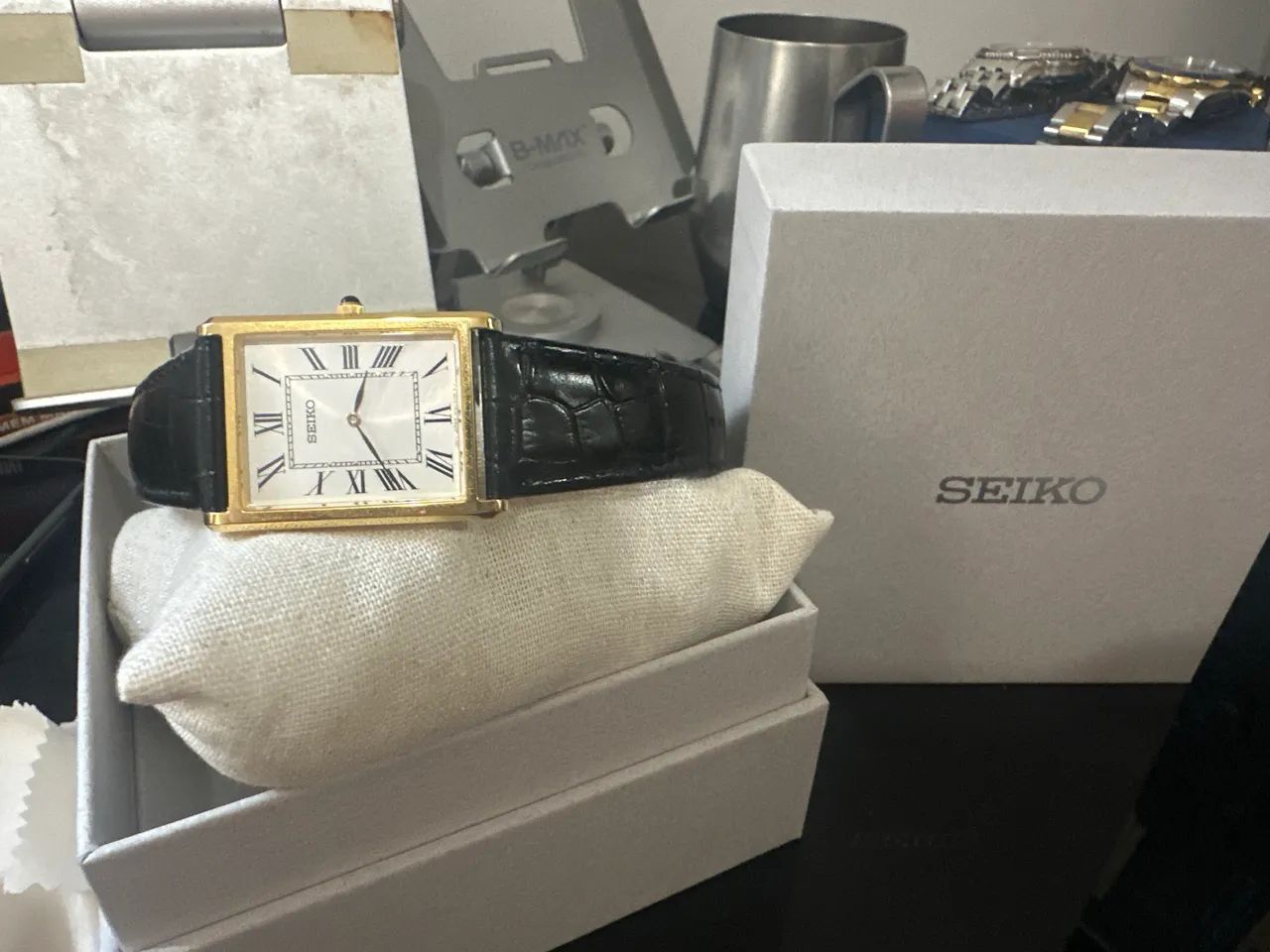 RELÓGIO SEIKO TANK ORIGINAL NOVO 