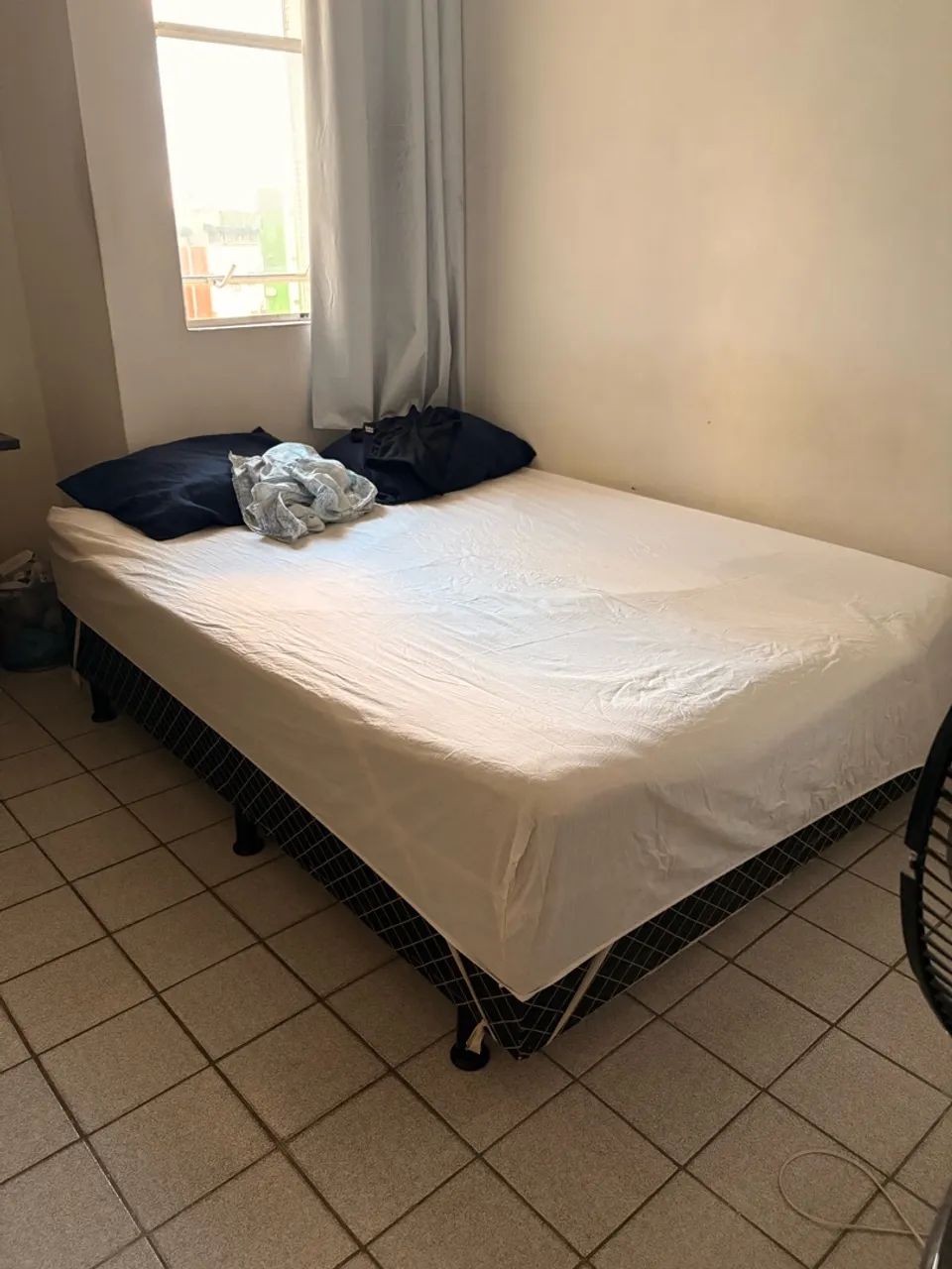 Cama box casal com Pillow Top