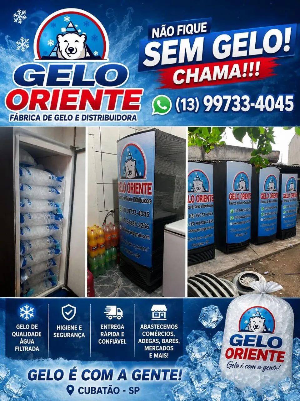 Pacotes de Gelo 5kg - Foto 3