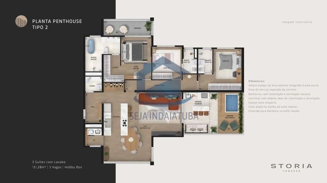 apartamento - Centro - Indaiatuba