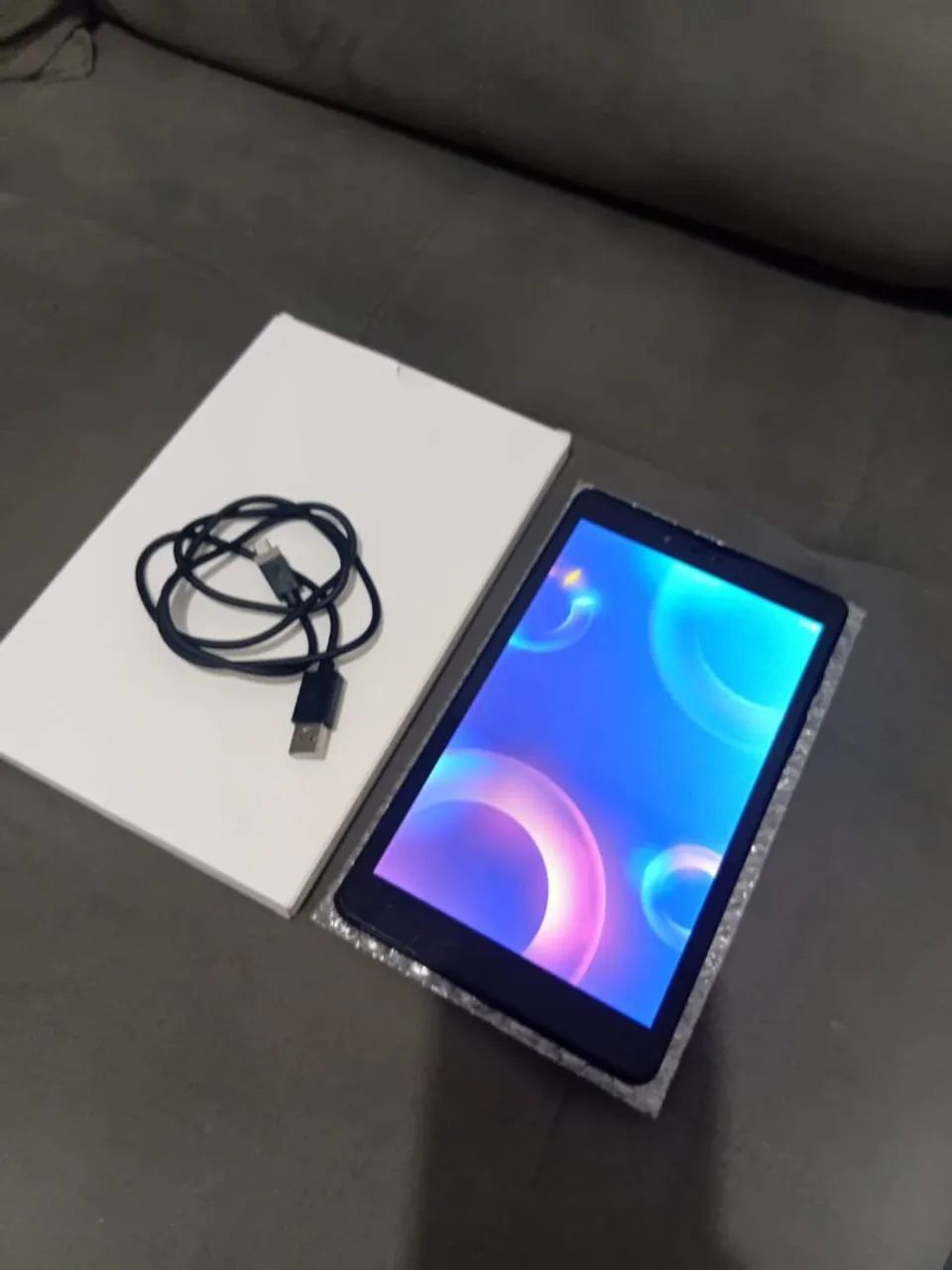 Tablet Samsung tab A 32 gigas + cabo  - Foto 2