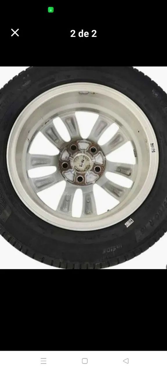 Roda original do Lancer  - Foto 2