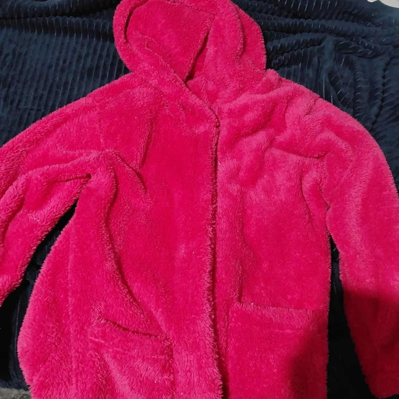 Jaqueta Casaco Sobretudo Pink Tam.G 