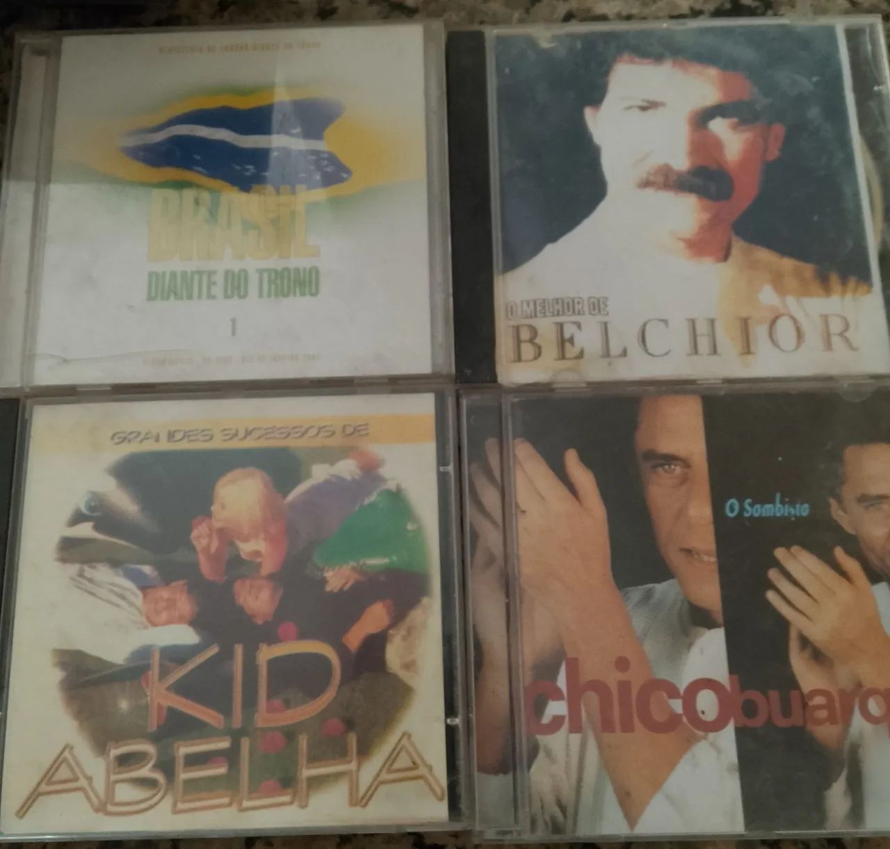 4 CD ORIGINAIS 60 REAIS