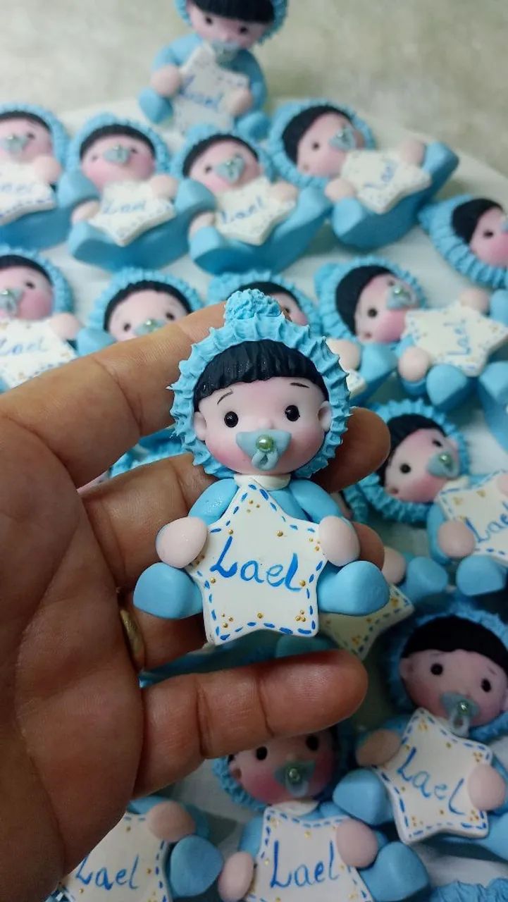 Lembrancinhas para chá de bebê em Biscuit  - Foto 3