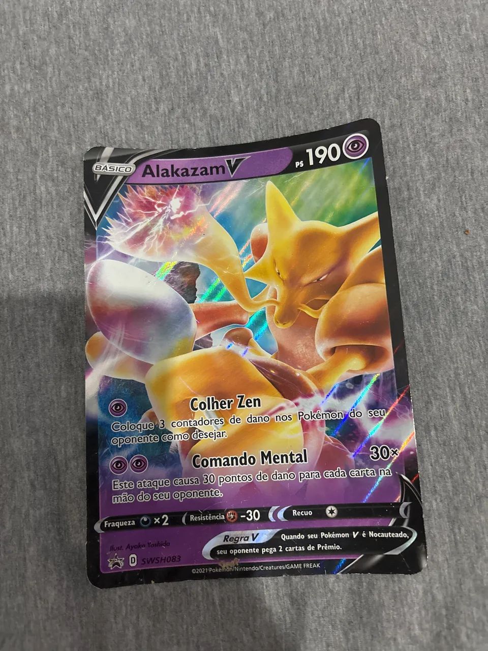 Vendo carta Pokémon do alakazam - Foto 3