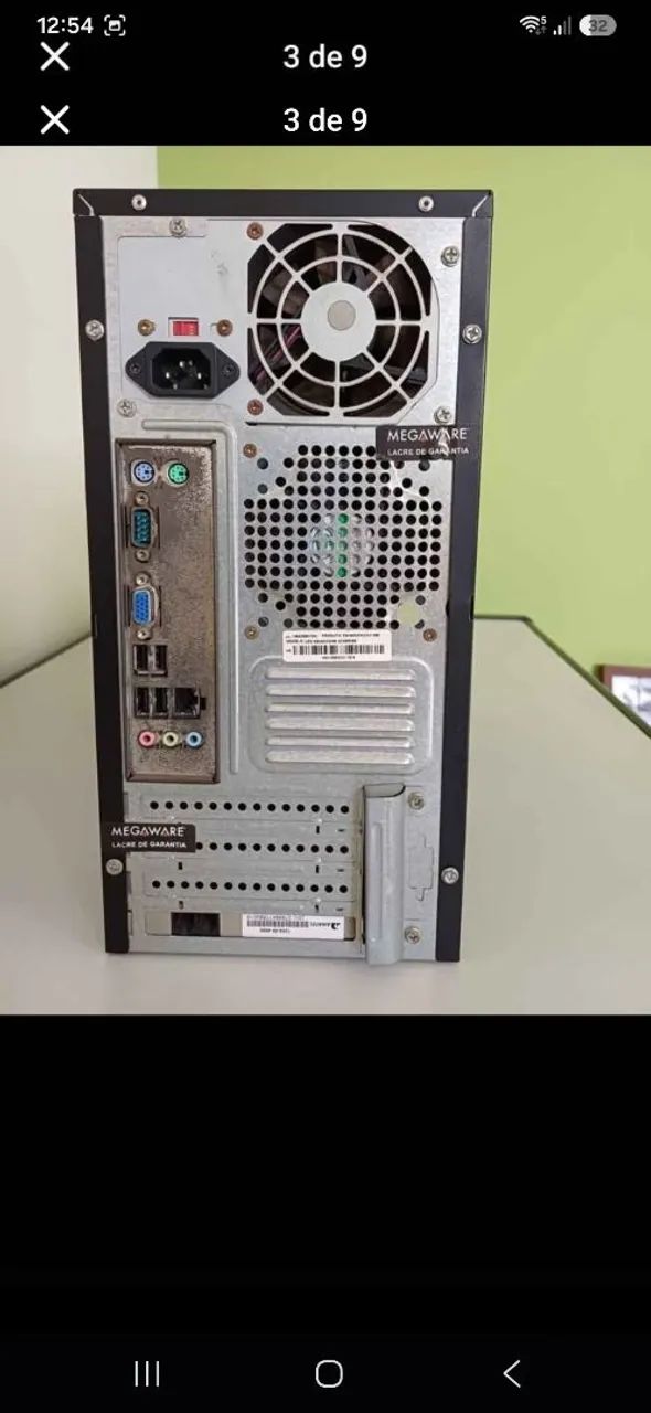Cpu Megaware com par de caixas de som  - Foto 2