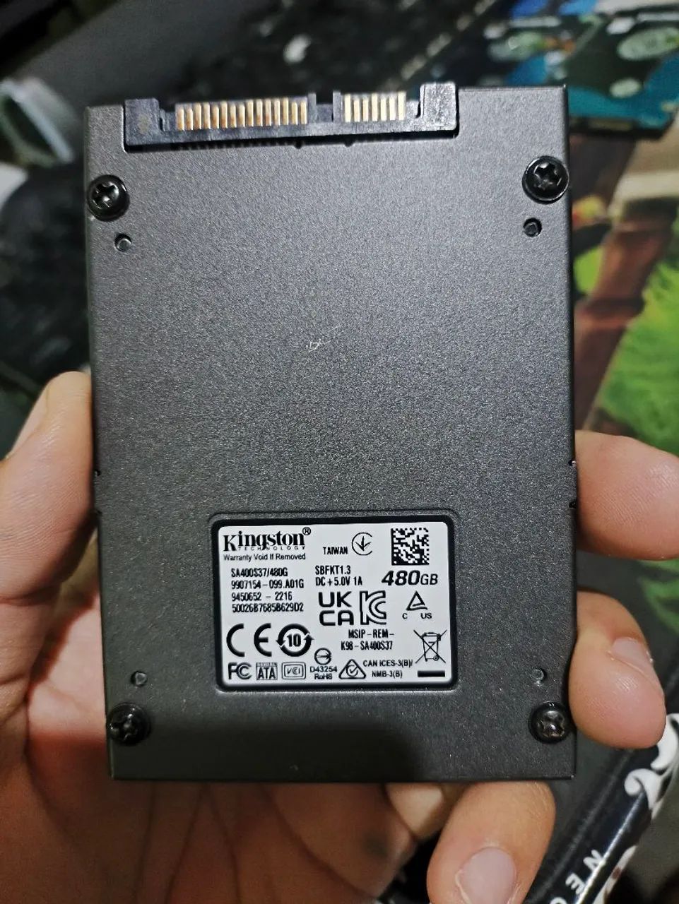 SSD sata Kingston 480gb - Foto 2