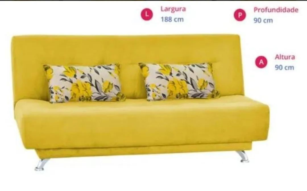 Sofá cama novo - Foto 4