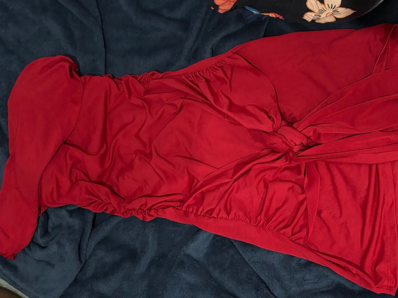Vestido vermelho elegante  - Foto 4