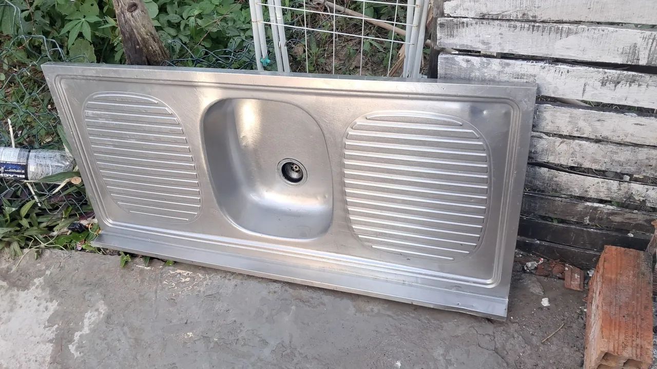 Pia de inox 1,40mt - Foto 2