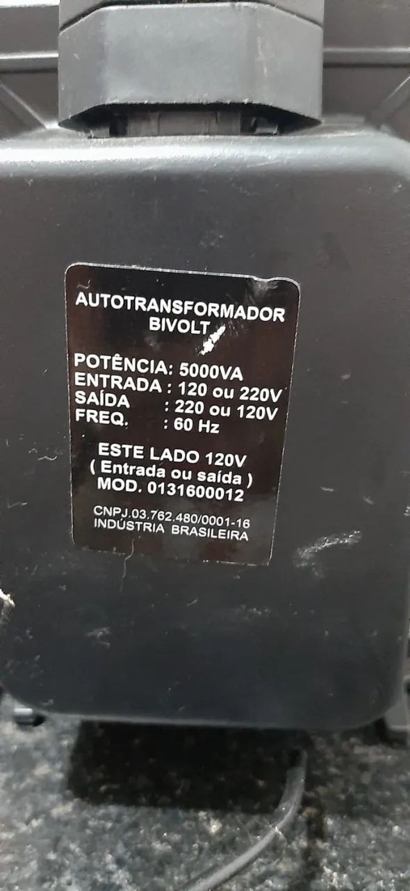  VENDO AUTOTRANSFORMADOR BIVOLT   - Foto 2
