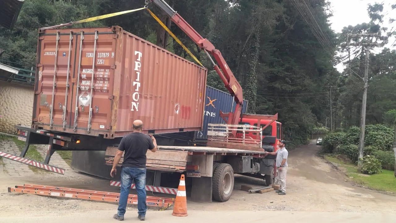 Container Marítimo Bruto - 20 e 40 Pés - Foto 4