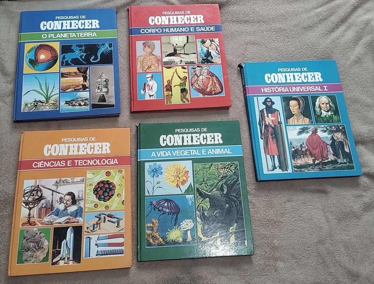 Coleção conhecer anos 70 do 1 a 5