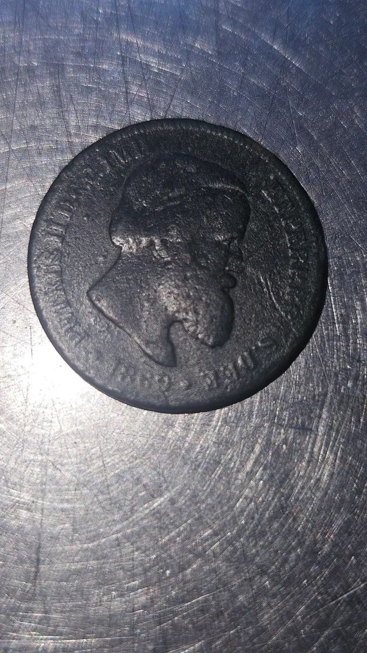 Moeda de 1868 - Foto 3