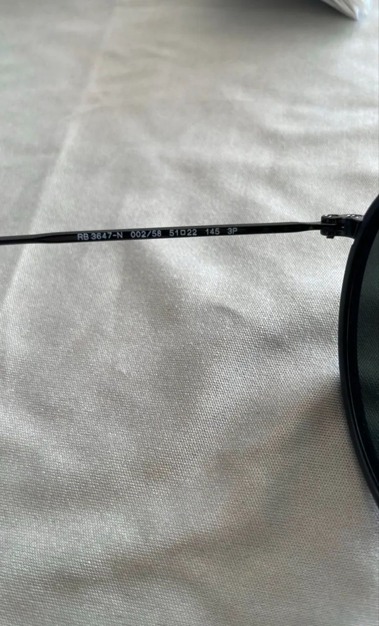 óculos de sol ray-ban round double bridge - Foto 5
