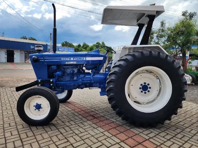 Trator Agrícola Ford 6600 4x2 (Simples), Ano 1978, Único Dono, Pintura Nova. - Foto 3