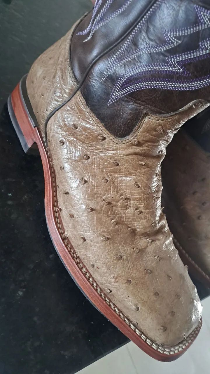 Bota jacomo avestruz. - Foto 3
