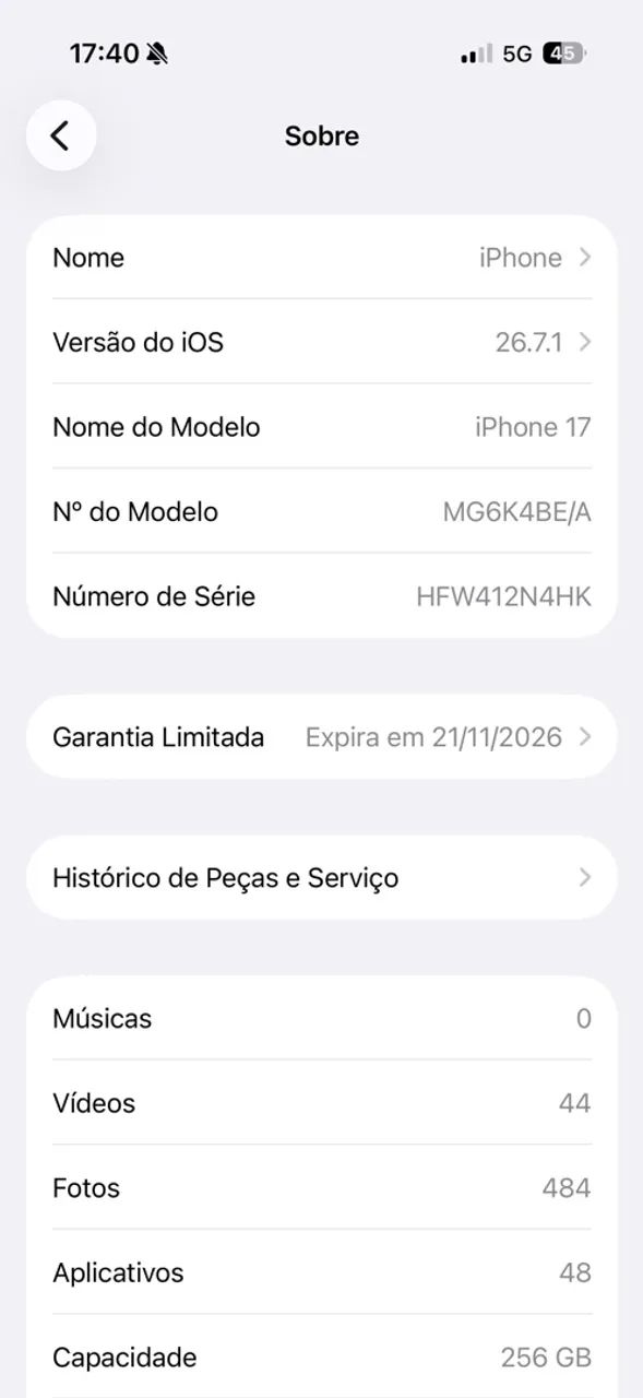 iPhone 17 256 GB  - Foto 5