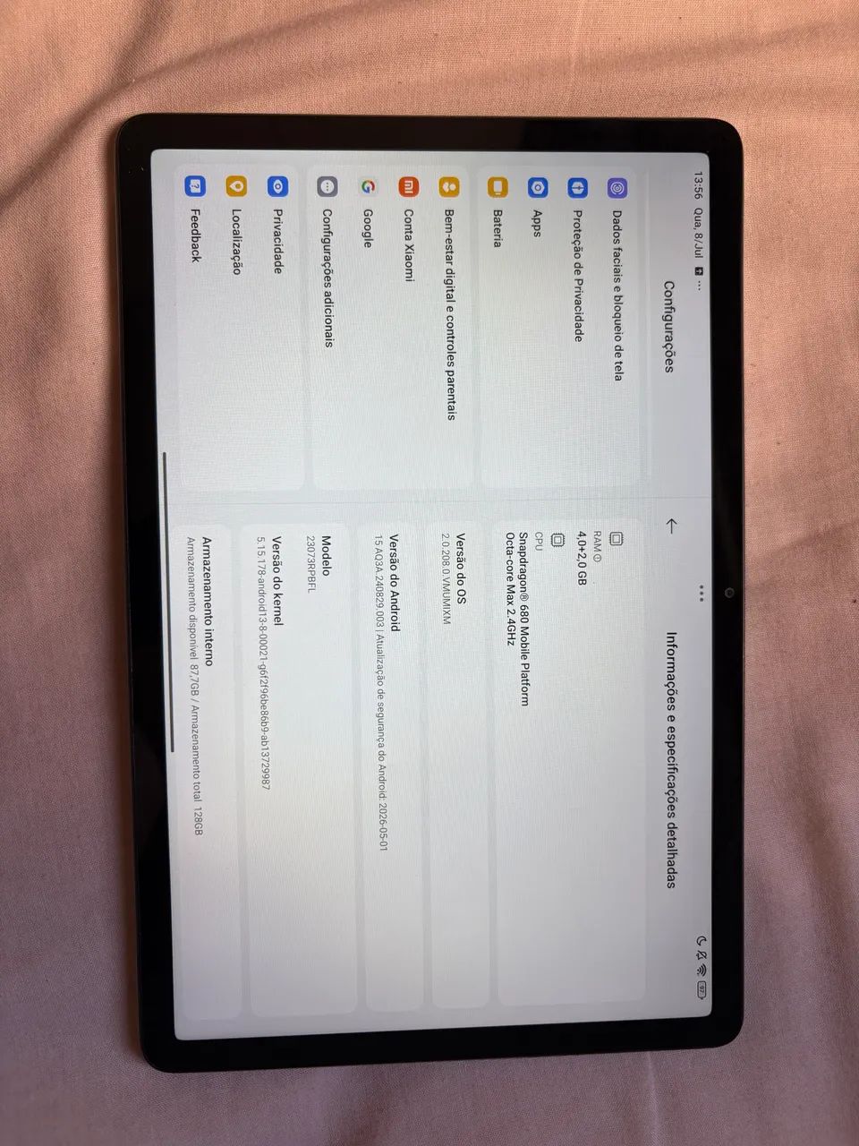 Tablet Redmi Pad SE Completo Aceito troca