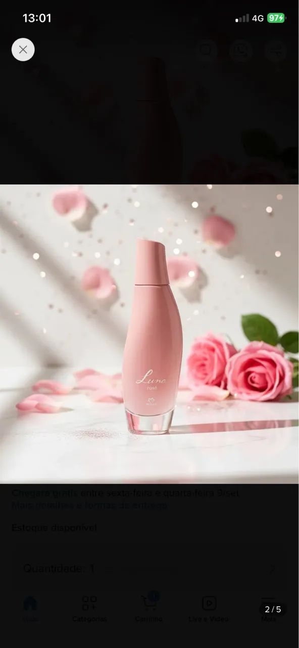 Perfume da natura, luna rose  - Foto 2